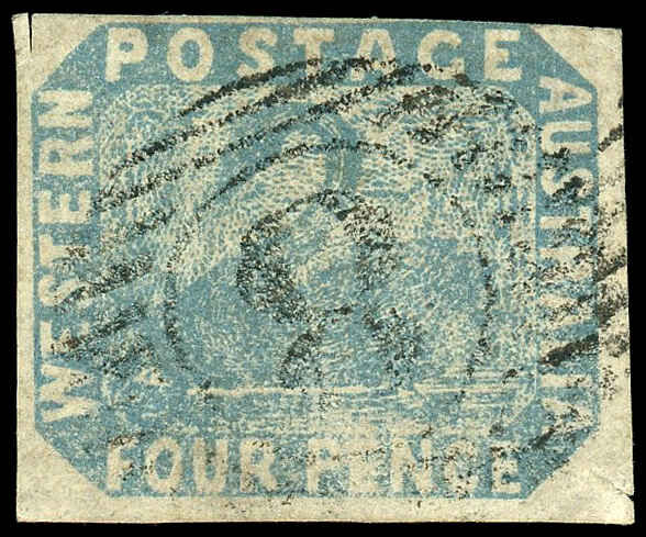 Buy Western Australia 3 Swan 1854 4 pence Arpin Philately