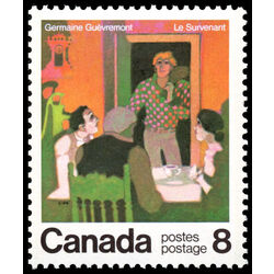 canada stamp 696i le survenant 8 1976