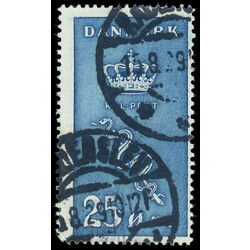 denmark stamp b5 crown ans staff of aesculaplus 1929