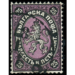 bulgaria stamp 3 lion of bulgaria 1879