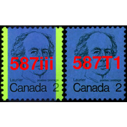 canada stamp 587t1 sir wilfrid laurier 2 1973