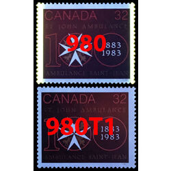 canada stamp 980t1 centenary symbol 32 1983