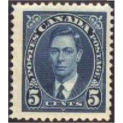 canada stamp 235xx king george vi 5 1937