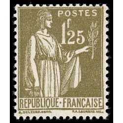 france stamp 279 peace with olive branch 1932