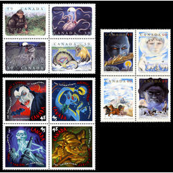 canada stamps halloween collection