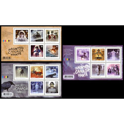 canada stamps halloween collection