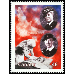 canada stamp 1825b pauline vanier red cross and elizabeth smellie nursing 46 2000