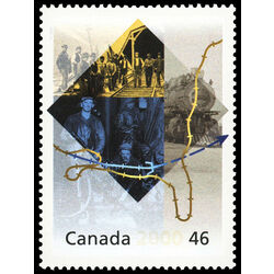 canada stamp 1831a rogers pass 46 2000