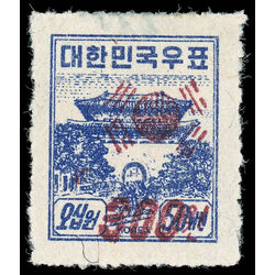 korea south stamp 131 south gare seoul 1951