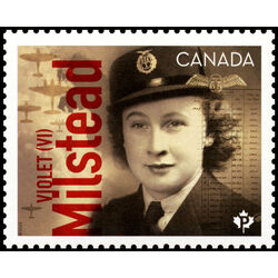 canada stamp 3355a violet vi milstead 2022