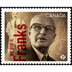 canada stamp 3355d wilbur r franks 2022