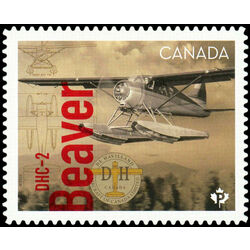 canada stamp 3359i dhc 2 beaver 2022