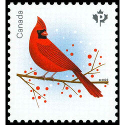 canada stamp 3363a cardinal 2022