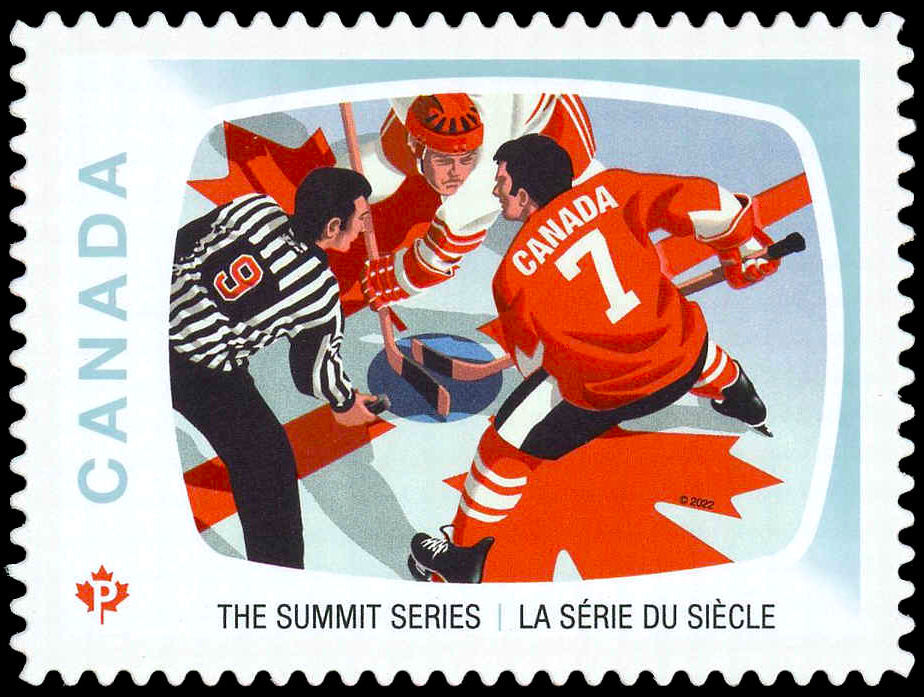 The Summit Series - Canada Postage Stamp