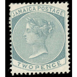 jamaica stamp 20a queen victoria 1885