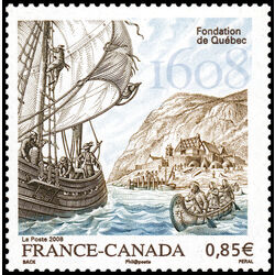 canada stamp 2269 fr founding of quebec city 2008