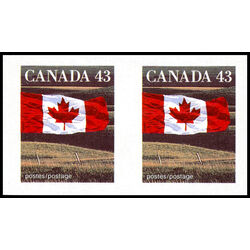 canada stamp 1359g flag over field 1992