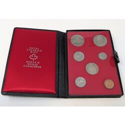 canada 1972 double dollar proof like seven coin set royal canadian mint