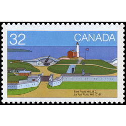 canada stamp 985i fort rodd hill british columbia 32 1983