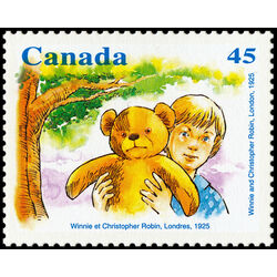 canada stamp 1619i winnie and christopher robin london 1925 45 1996