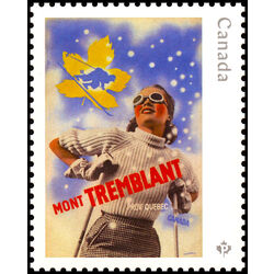 canada stamp 3333a mont tremblant 2022