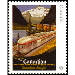 canada stamp 3333d the canadian the scenic dome route across canada 2022