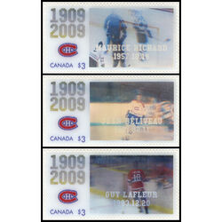 canada stamp 2340a c montreal canadiens 100th anniversary 2009