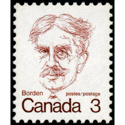 canada stamp 588t1 sir robert borden 3 1973