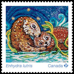 canada stamp 3378a enhydra lutris 2023