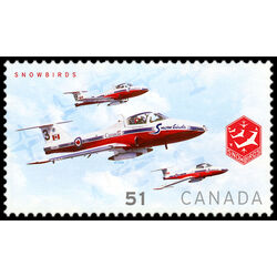 canada stamp 2159 3 planes in front of 9 plane formation 51 2006