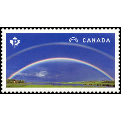 canada stamp 2838b double rainbow 2015