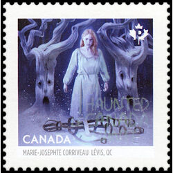 canada stamp 2860d ghost of marie josephte corriveau levis qc 2015