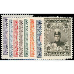 irn stamp 667 80 ahmad shah qajar 1924