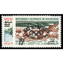 mauritania stamp 126 7 olympics 1964 1964