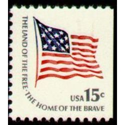 us stamp 1598 fort mchenry flag 15 1975