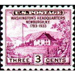 us stamp postage issues 727 washington headquarters 3 1933