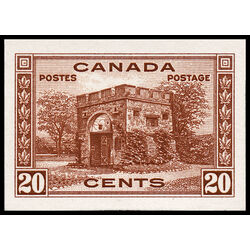 canada stamp 243p fort garry gate winnipeg 20 1938