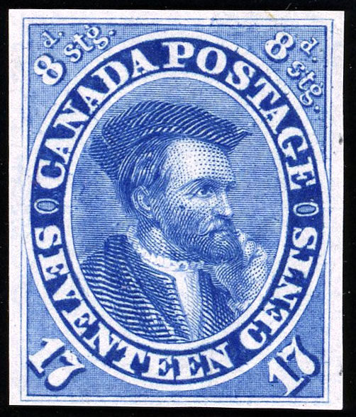 Buy Canada 19P Jacques Cartier 1859 17 Plate Proof Arpin