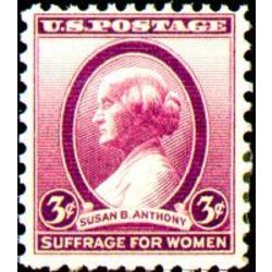 us stamp postage issues 784 susan b anthony 3 1936