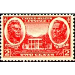 us stamp postage issues 786 jackson scott 2 1936