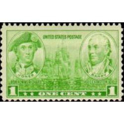 us stamp postage issues 790 john paul jones barry 1 1936