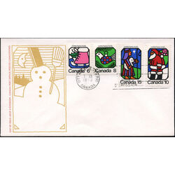 canada stamp 625 8 fdc christmas celebrating 1973