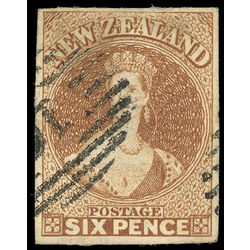 new zealand stamp 9e queen victoria 1859