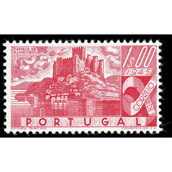 portugal stamp 666 almourol castle 1946