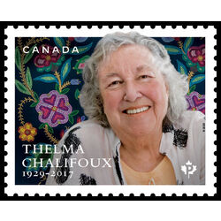 canada stamp 3383a thelma chalifoux 2023