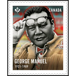 canada stamp 3386 george manuel 2023