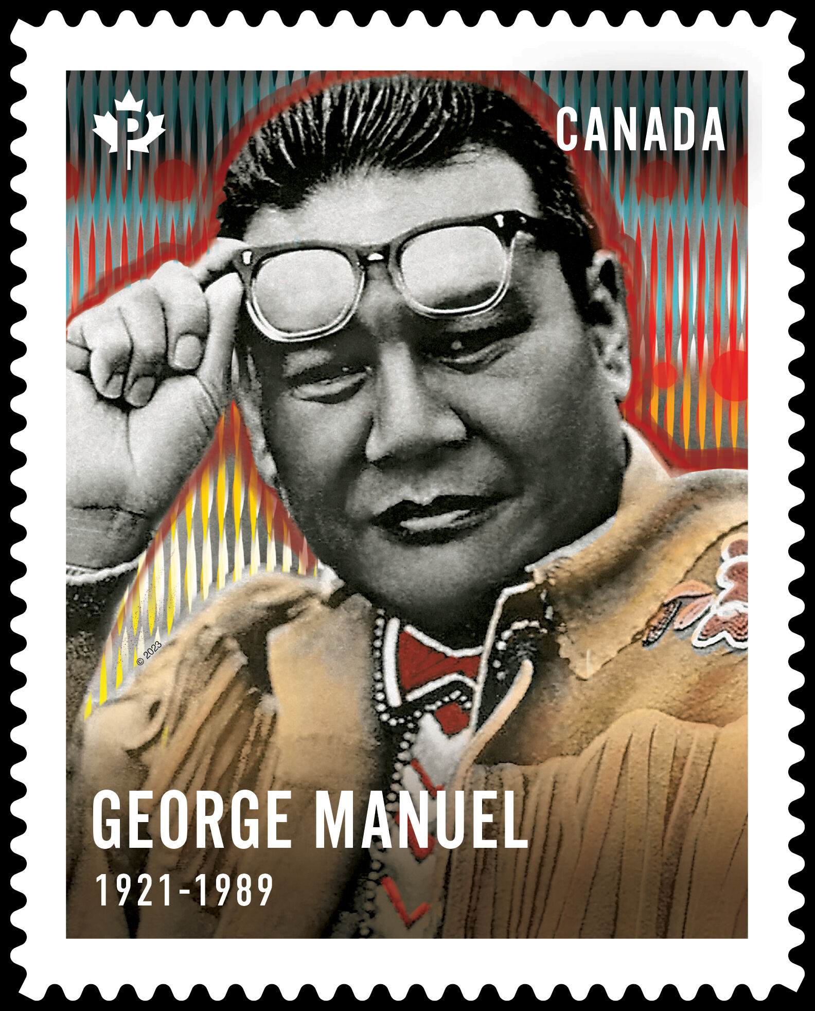 Buy Canada 3386i George Manuel 2023 P 92 Die cut to