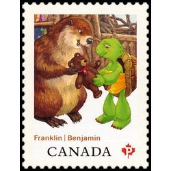 canada stamp 2541a franklin beaver 2012