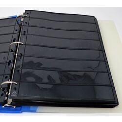 black double sided stocksheets