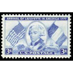 Buy US 1010 Arrival of Marquis de Lafayette 1952 3 Arpin